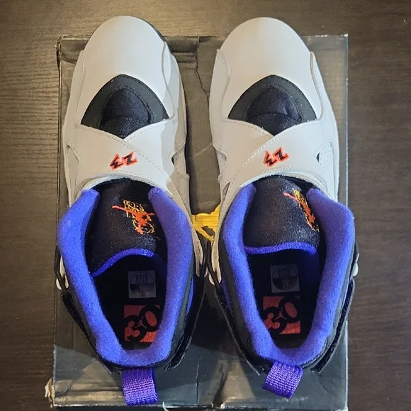 Air Jordan 8 Retro BP (PS) Rare "Three-Peat" (2015) B3Y/G4.5 NEW W/OG BOX - Picture 6 of 11